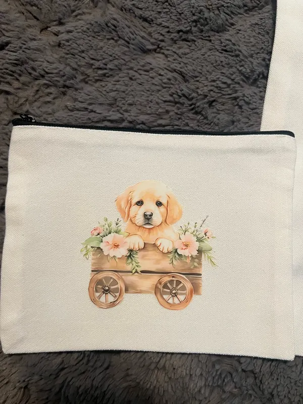 & Other Stories Women’s Extra Large Canvas Tote Bag and Mini Bag - Image 5