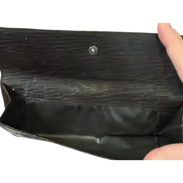 Gucci continental wallet lightning bolt in Navy w/COA vintage Rare - Image 12