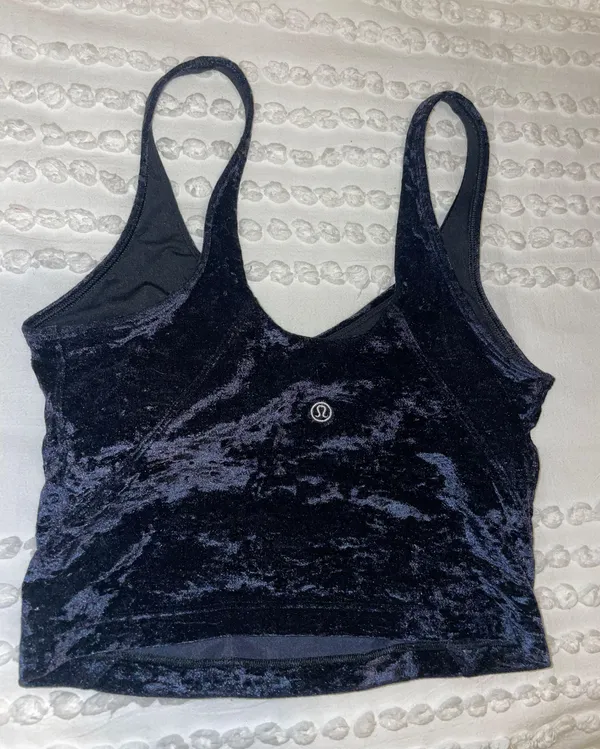 Align Tank Crushed Velvet - Image 2