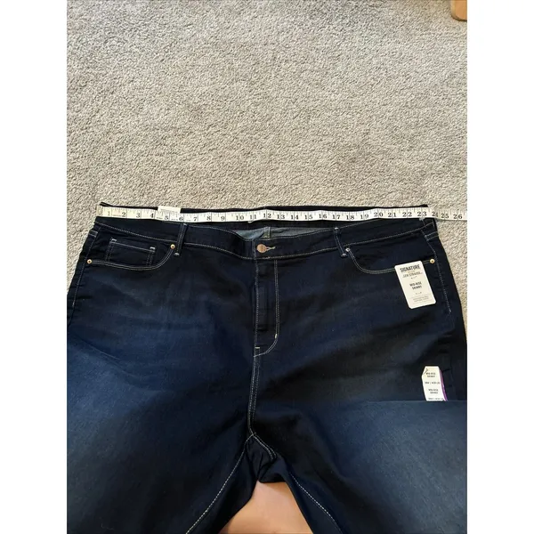 Signature Levi‎ Strauss Gold Label Mid-Rise Skinny Jeans - Size 28M, W39 | L30 - Image 7