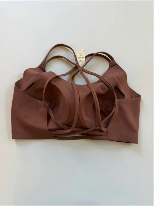 OFFLINE by Aerie Goals Strappy Sports Bra Women's Size XXL - Image 2