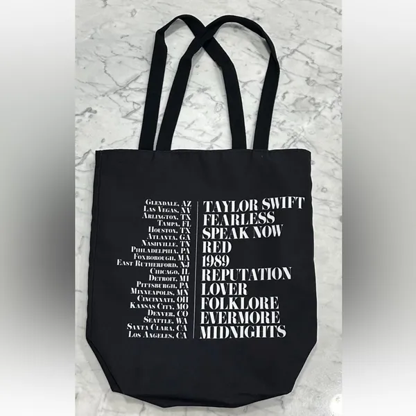 Taylor Swift Eras Tour Tote Bag Documentary AMC Exclusive New - Image 3