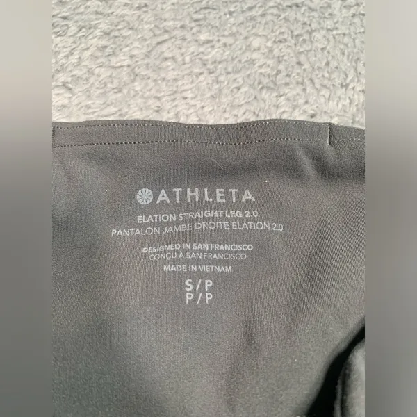 Athleta elation straight leg 2.0 Gray Yoga Pants small - Image 5