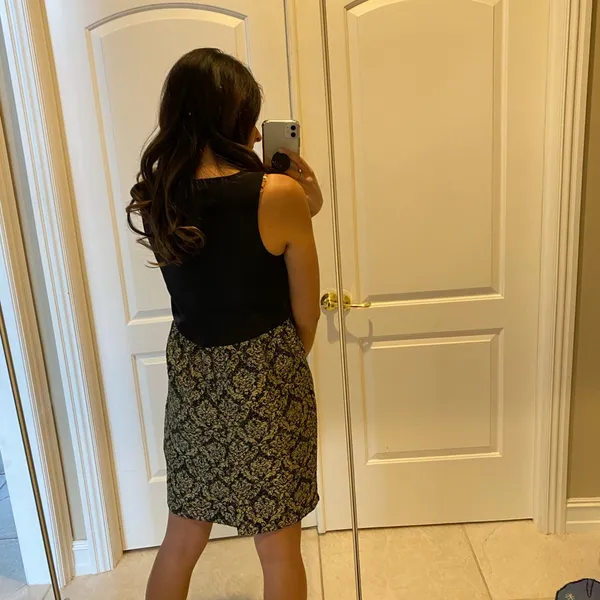 Gold and Black Dress - Image 4
