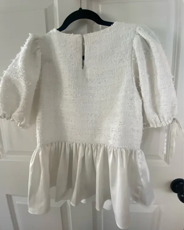 Grey Collective Blouse White Size M - Image 2
