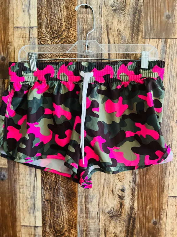 Ocean Pacific Mini Active women's athletic shorts size large multi colors. - Image 3