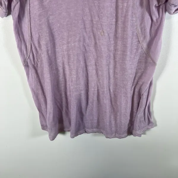 We The Free Burnout T-Shirt Women's Oversized XS V-Neck Boho‎ Lagenlook Slouchy - Image 3