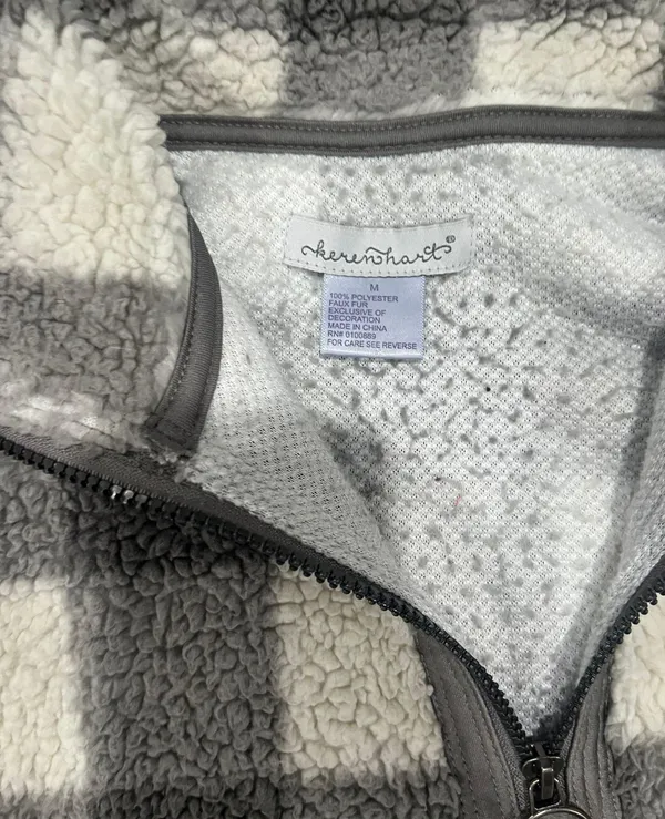 Fall Flannel Pullover Size M - Image 3