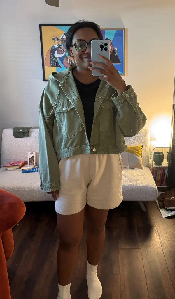 Society Boutique Green Utility Jacket - Image 4