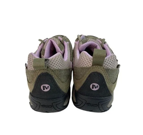 Merrell Chameleon Arc 2 Hiking Shoes Womens 7.5 Olive Orchid Lace Up Gor-Tex - Image 5
