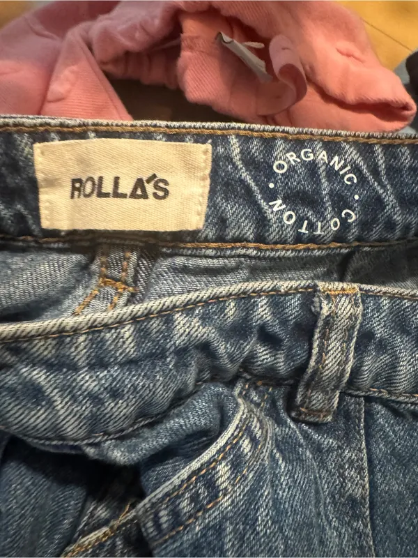 ROLLA'S Heidi High-Rise Straight Leg Jeans - 27 - Image 7