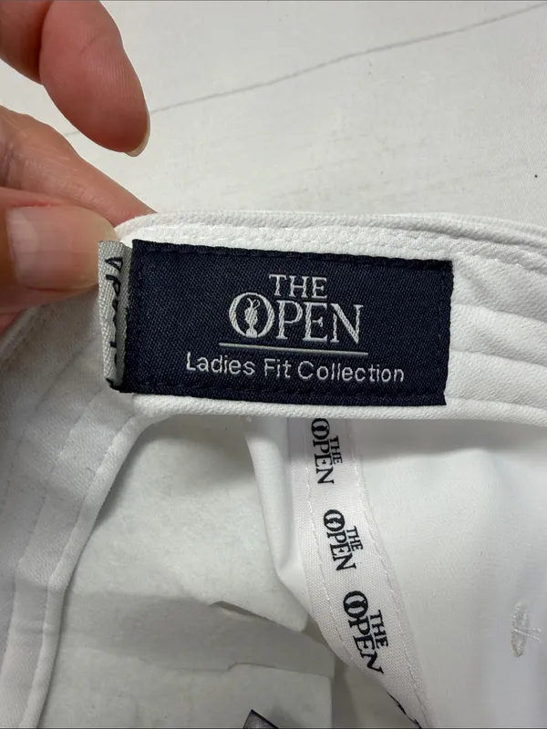 Ahead NWT White The Open Ladies Fit The 151st Royal Liverpool Golf Baseball Cap - Image 7