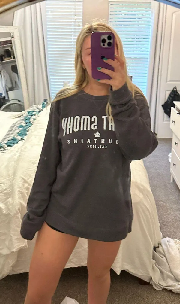 Sweatshirt Gray Size L - Image 2