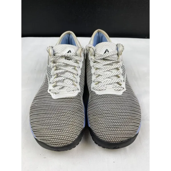 Reebok Women's Nana Cross Fit Grey/blue/white Shoes/Sneakers Size 8.5 SKU 4372 - Image 2