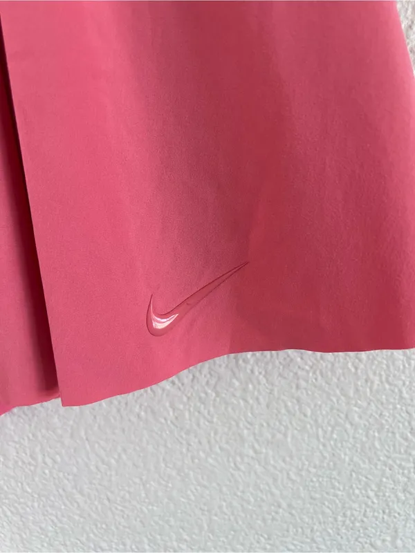Nike Dri-Fit Women's Pink Coral Tennis Skort Pleated - Image 2