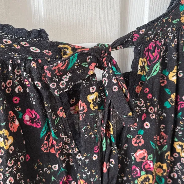 Free People It’s Necessary floral tunic mini dress - Image 9