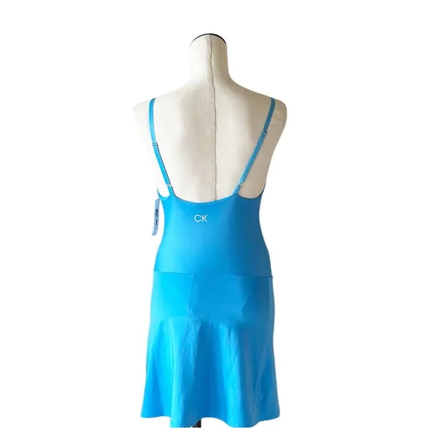 NWT Calvin Klein Performance Athletic Skort Dress Aqua Blue XS - Image 4