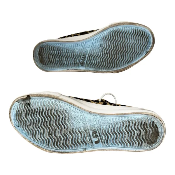 LAMO Leopard Print Women’s 8 Leopard Print‎ Canvas Lace-Up Shoes - Image 6