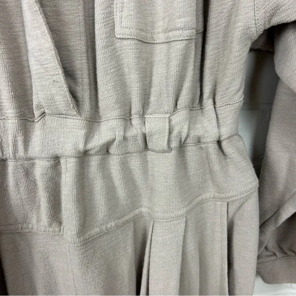 Free People Beach Faye Jumpsuit in Oyster Size M - Image 8