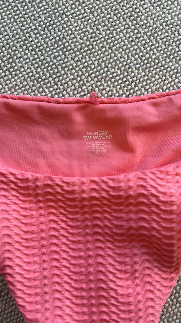 Monday swimwear two piece pink - Image 6