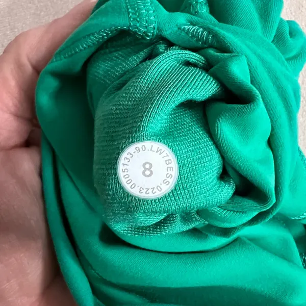 💚 Lululemon Align High-Rise Biker Shorts 8” Green | Size 8 | Yoga Athleisure - Image 6