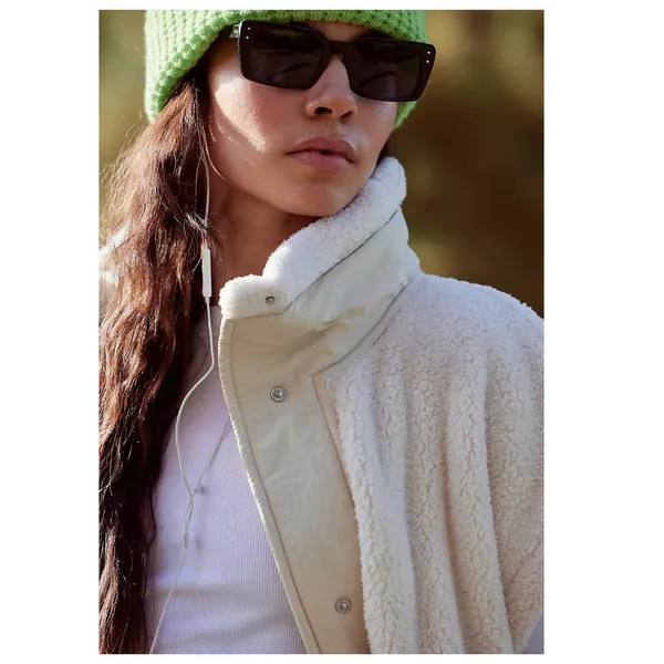 Free People Scout It Out Fleece Vest Size Large - Image 4
