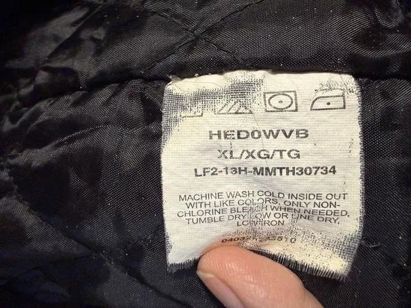 Vintage Wrangler Quilted Down Jean Jacket Unisex Gorpcore Ranch Chore Denim - Image 3