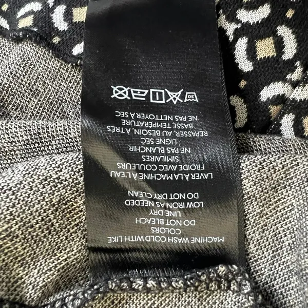 NWT Urban Outfitters Geometric Print Tube Mini Dress Black White Y2K Size XL - Image 8
