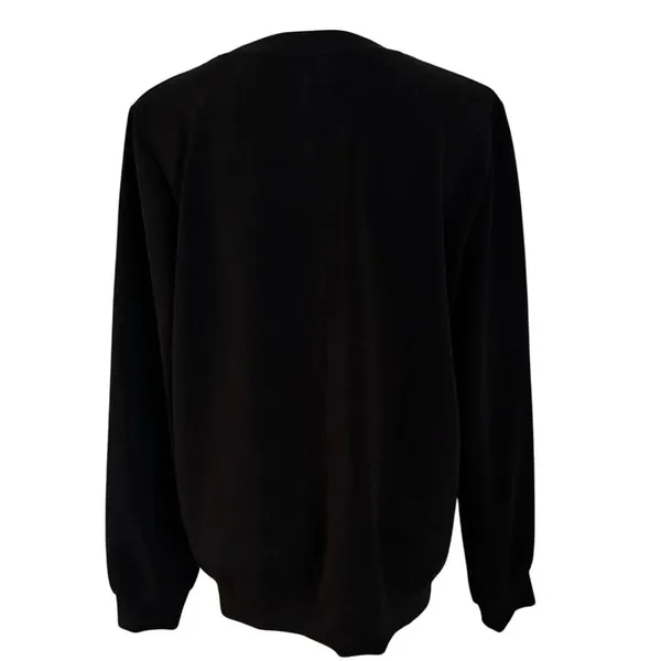 Zyia Size M Crewneck Sweatshirt Spellout Black Athletic Athleisure - Image 2