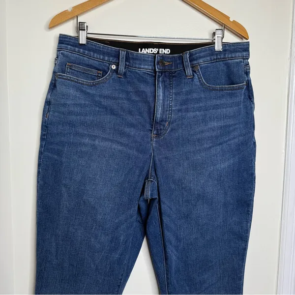 Lands’ End Denim Jeans Women’s Size 16 Inseam 31” Rise 11” - Image 2
