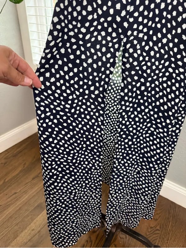 Flawless Polka Dot Off The Shoulder Sun Dress Size XS - Image 4