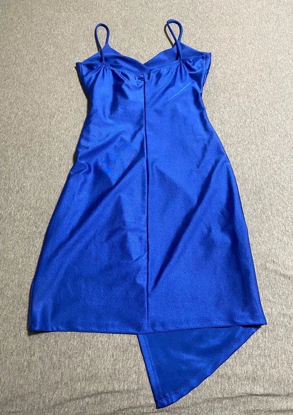 Royal Blue Short Homecoming/Tolo Dress Size XS - Image 4