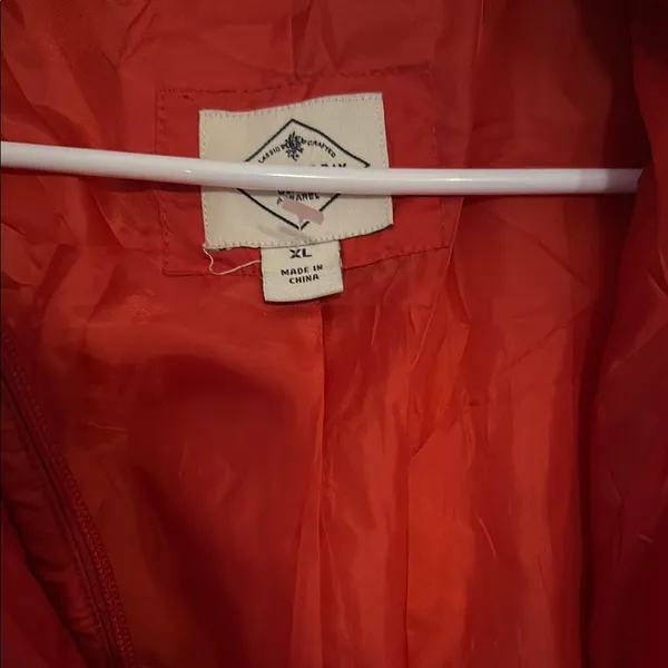 St John’s Bay Red Quilted Women's Jacket NWOT - Image 3