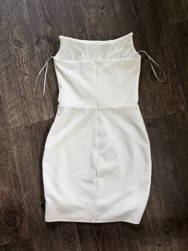 Nasty Gal Strapless Corset Dress - Image 5