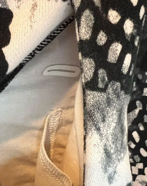 Lululemon Scuba Hoodie III Static Mist White Black - Image 9