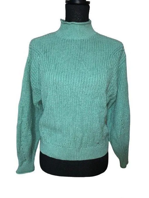 Easy Stitch Mock Neck Sweater - Image 2