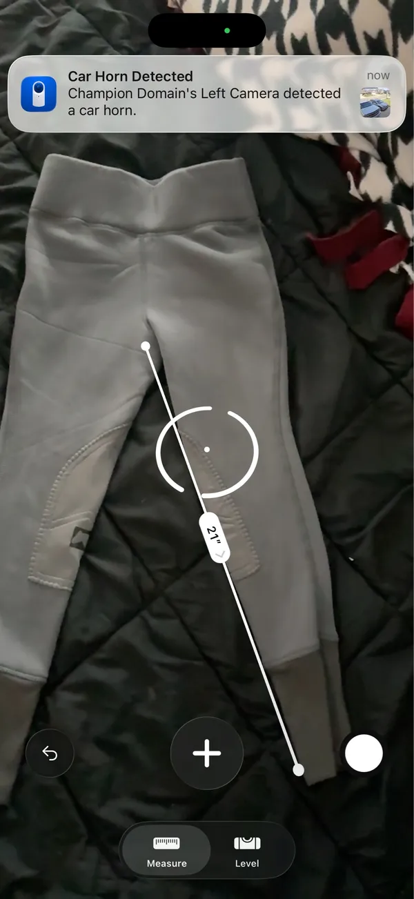 {RIDING SPORT} Knee Patch Gray Fleece-Lined Horseback Riding Breeches Leggings - Image 9
