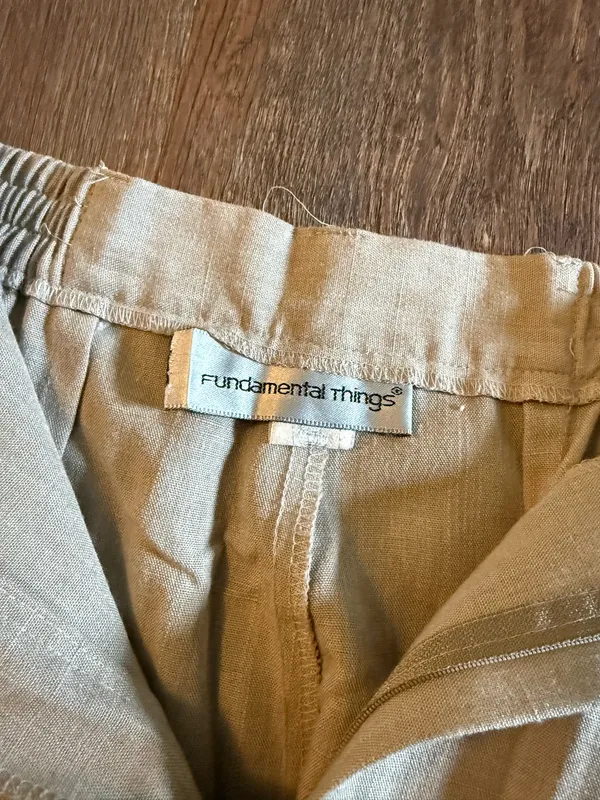Business casual trousers Tan Size M - Image 2