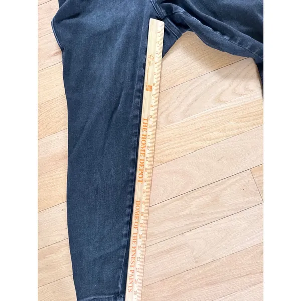 Womens Judy blue High Rise Skinny Jeans Faded Black Denim 14W JB88757 - Image 4