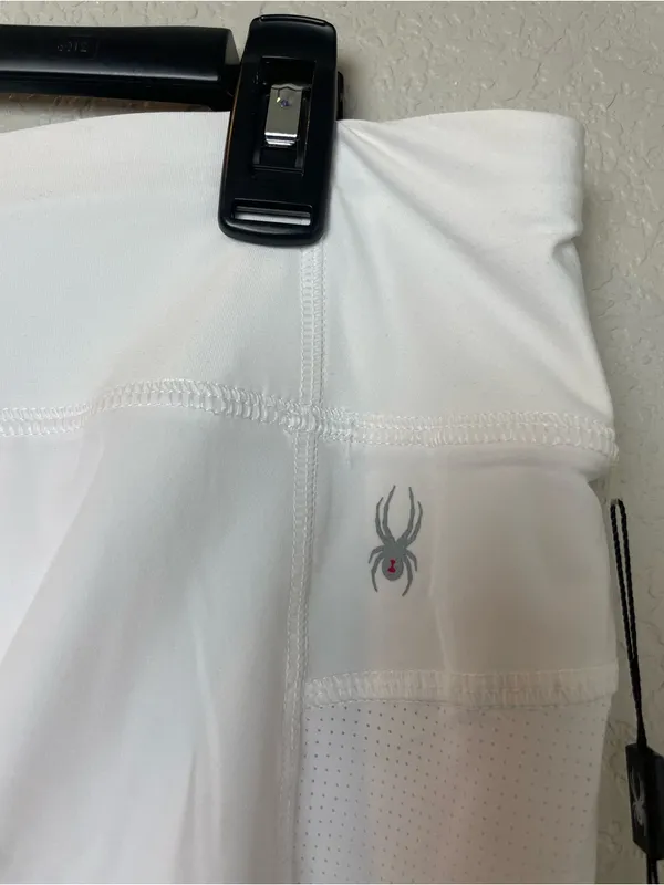 Bnwt! Spyder Women's White Performance Skort Size L - Image 3