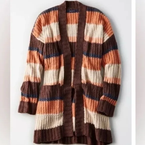 American Eagle Longline Duster Cardigan XS - Image 9