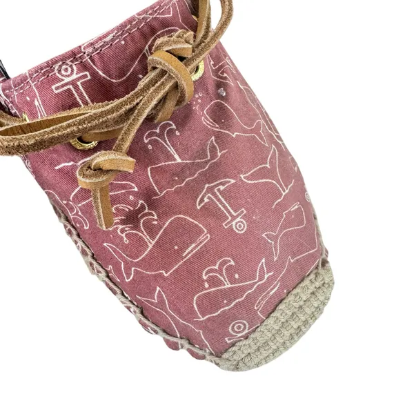 Sperry Topsider Katama Whale‎ Print Slip on Espadrille Flats Women's Size 8 - Image 2