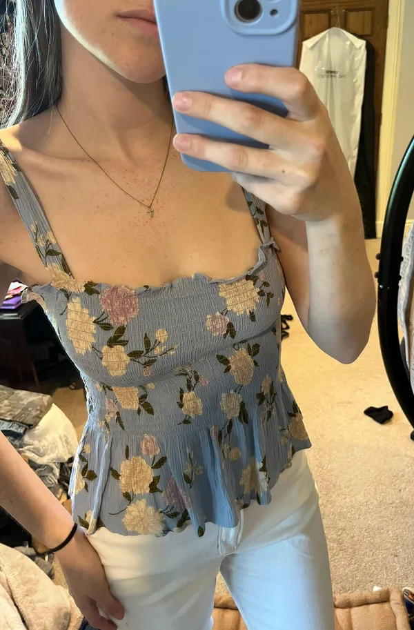 American Eagle Floral Top - Image 2