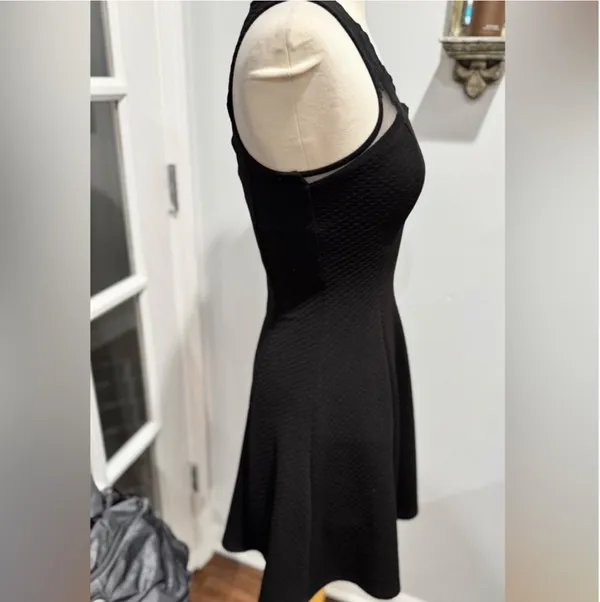 Monteau Monteau Los Angeles for Urban Outfitters Black Fit & Flare Dress - Image 4