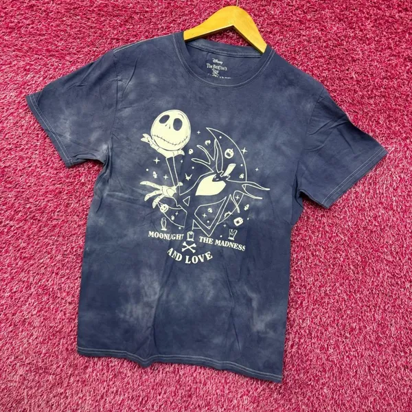 The Nightmare Before Christmas Jack Skellington Tie Dye M - Image 3