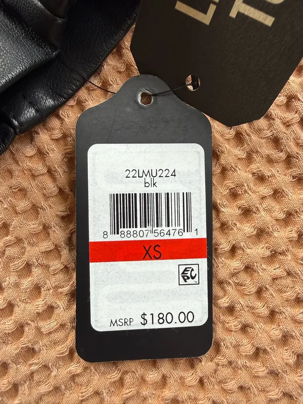 GUESS Black Leather Jacket - Image 3