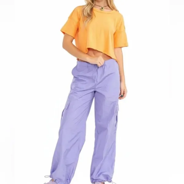 HYFVE Women's Purple Trousers - Image 4