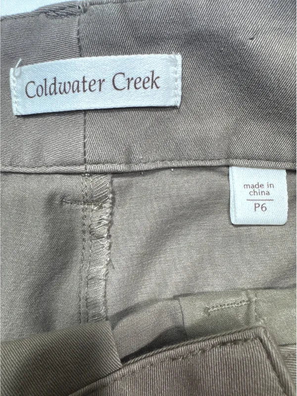 Coldwater Creek Petite Bootcut Twill Pants - Natural Waist - Image 7