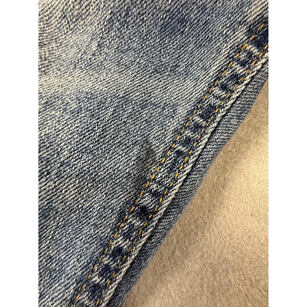 Old Navy Mid-Rise Boyfriend Jeans Medium Wash Blue Denim Women Size 4 - Image 8