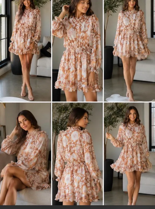 Floral Dress L'ATISTE - Image 2